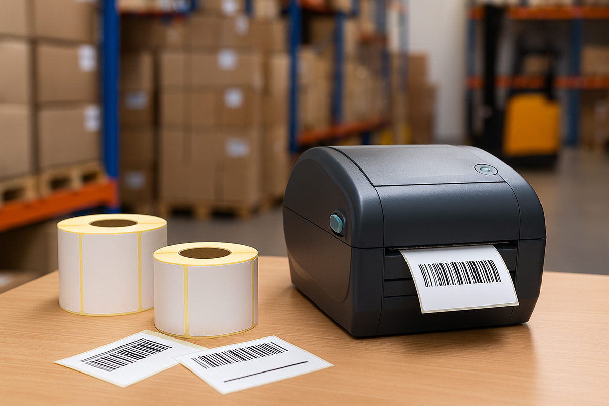 Depo barkod etiketleme sistemi